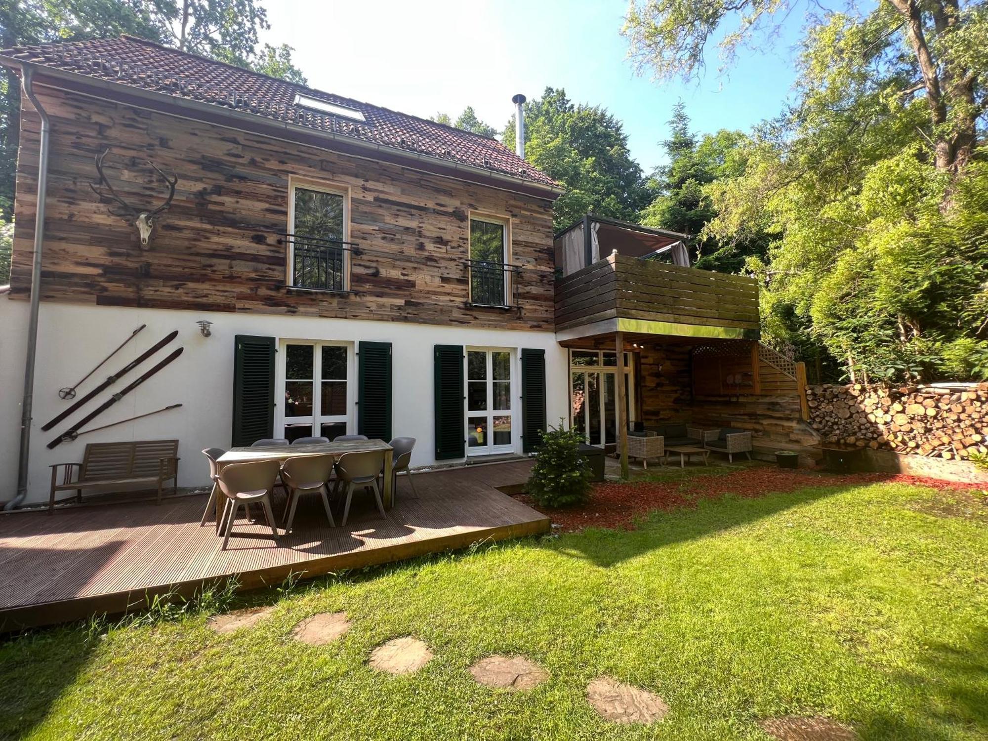 Chalet Ferienhaus 德累斯顿 外观 照片